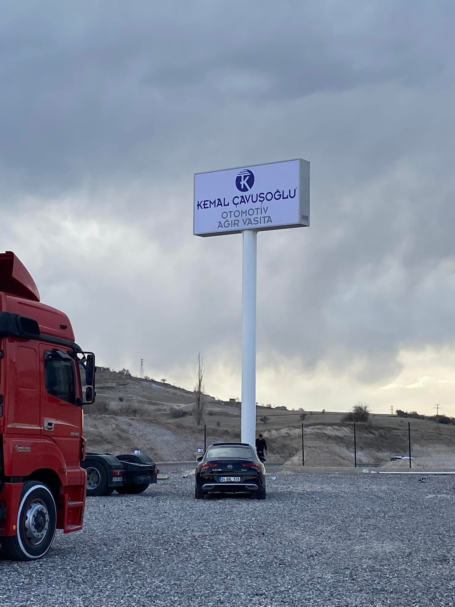 KEMAL ÇAVUŞOĞLU OTOMOTİV - NEVŞEHİR TOTEM TABELA