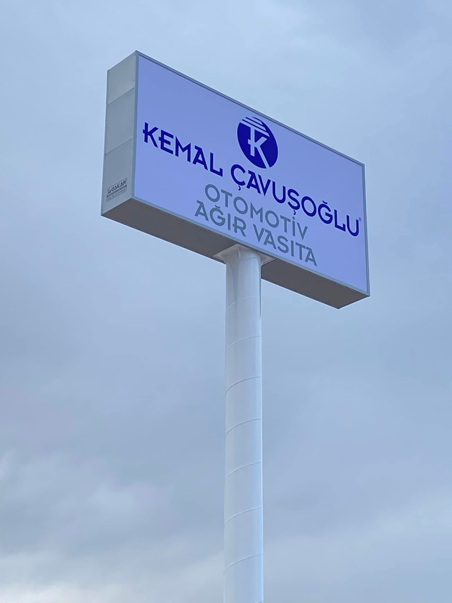 KEMAL ÇAVUŞOĞLU OTOMOTİV - NEVŞEHİR TOTEM TABELA