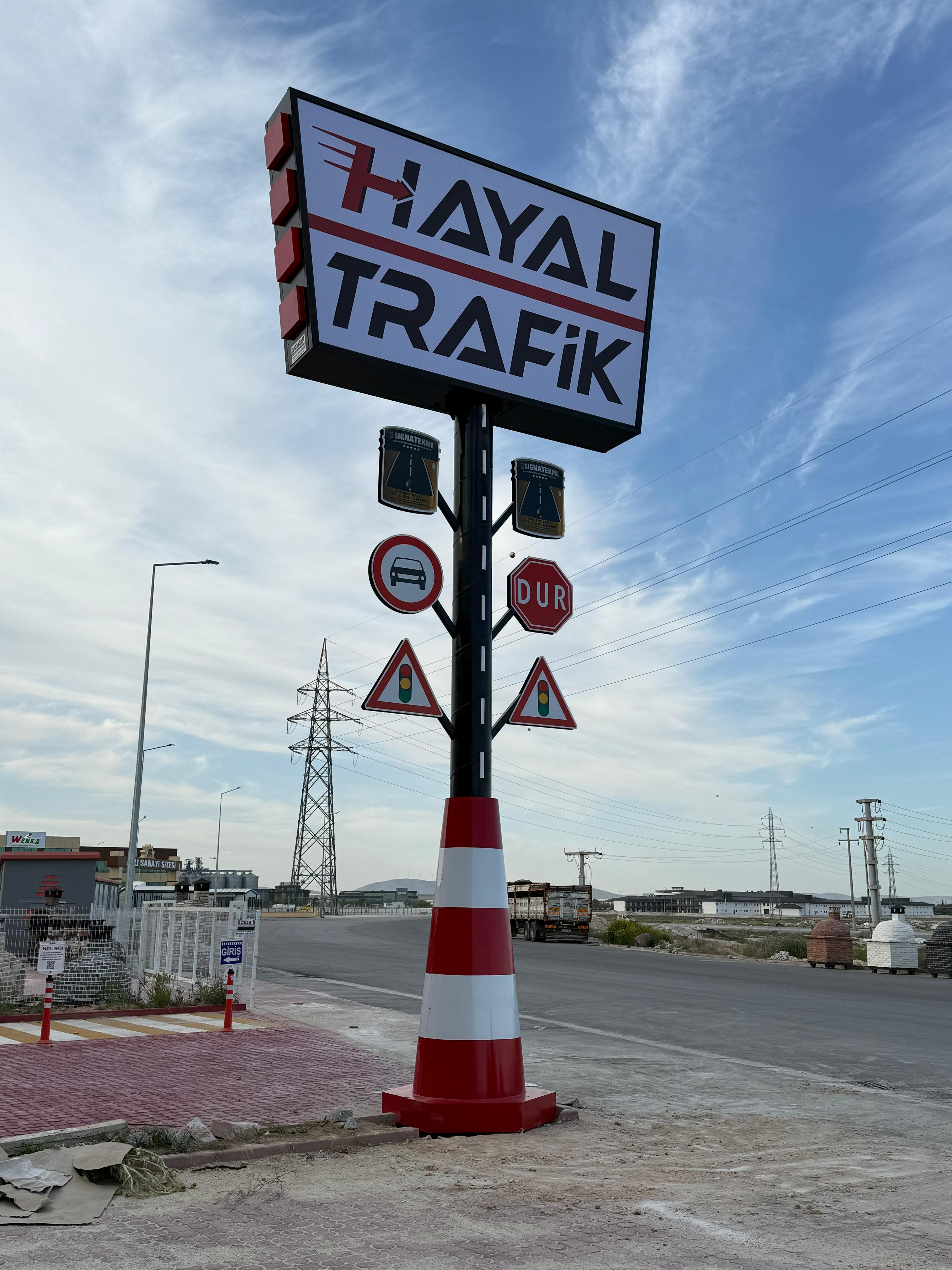 HAYAL TRAFİK - KONYA DEKORATİF TOTEM TABELA