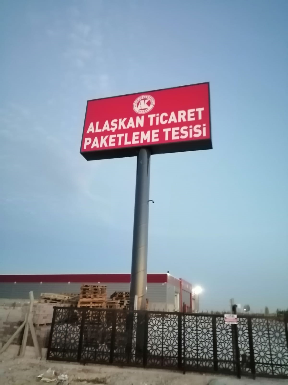 ALAŞKAN TİCARET - NEVŞEHİR TOTEM TABELA