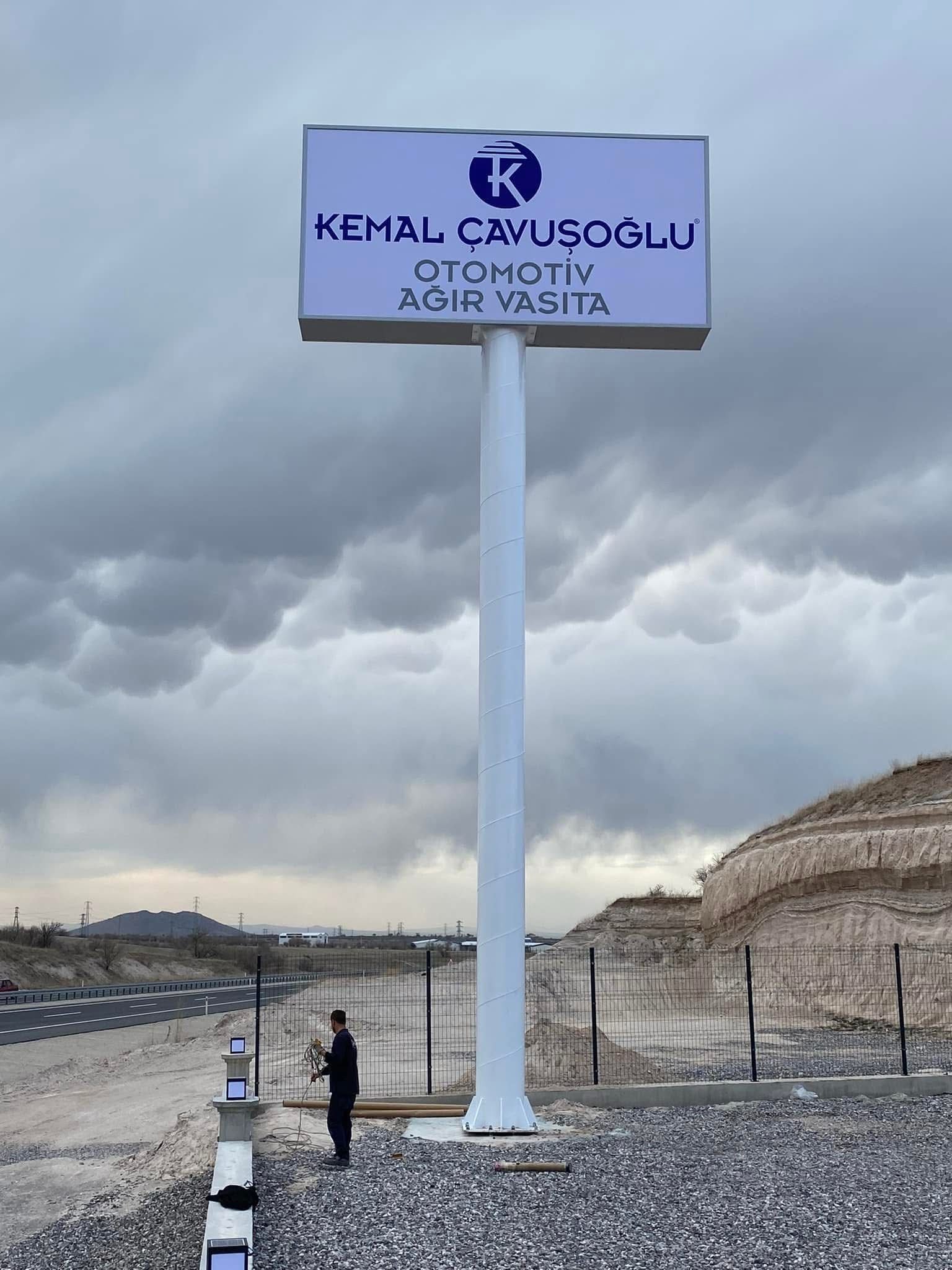 KEMAL ÇAVUŞOĞLU OTOMOTİV - NEVŞEHİR TOTEM TABELA