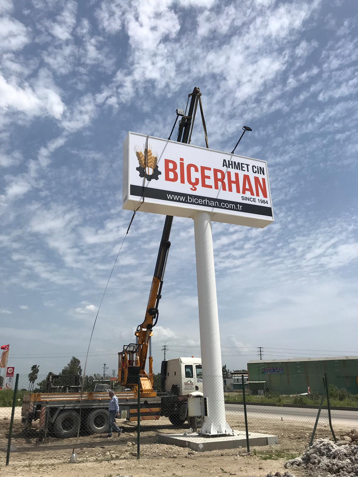 BİÇERHAN - ADANA TOTEM TABELA