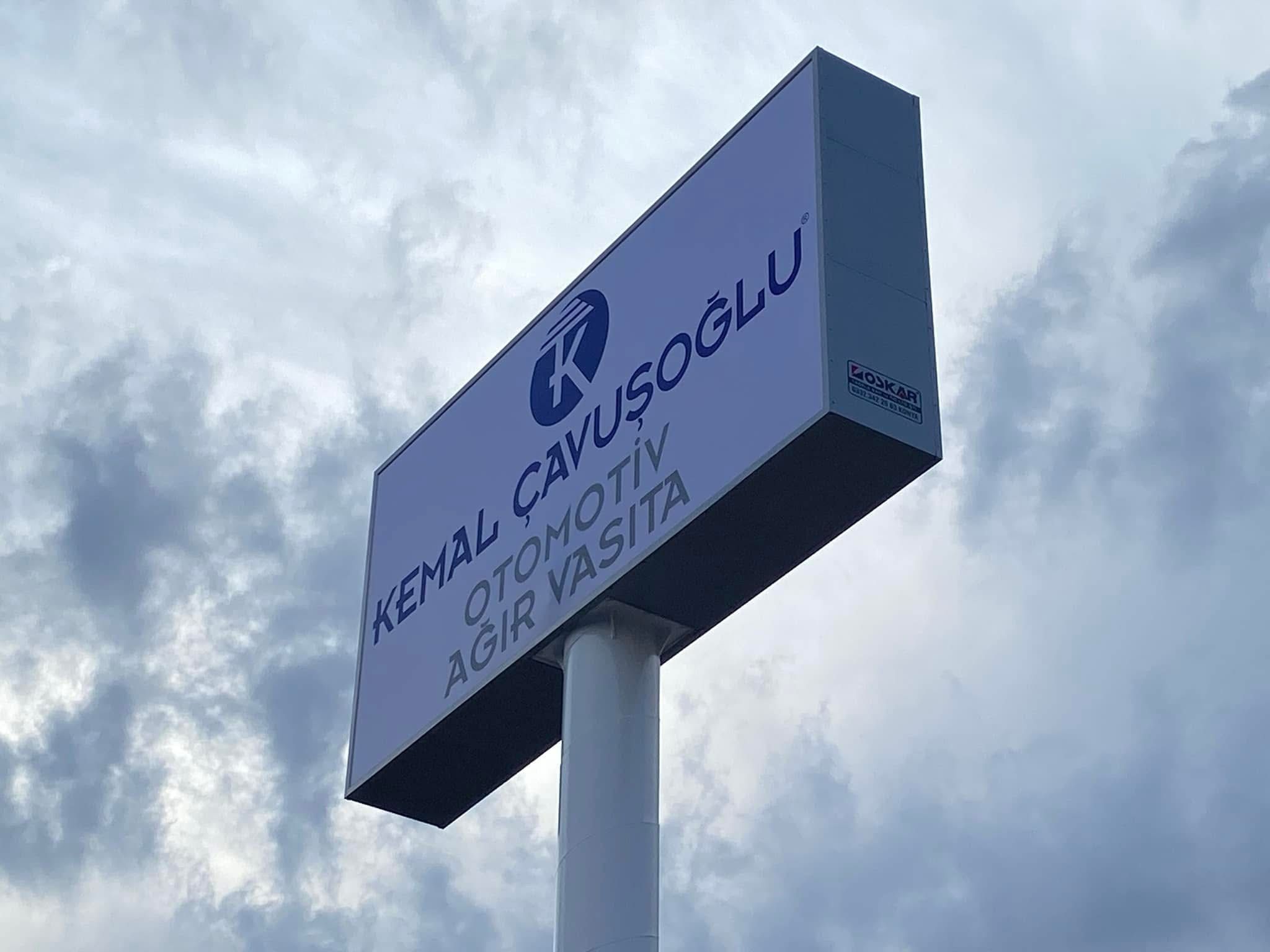 KEMAL ÇAVUŞOĞLU OTOMOTİV - NEVŞEHİR TOTEM TABELA