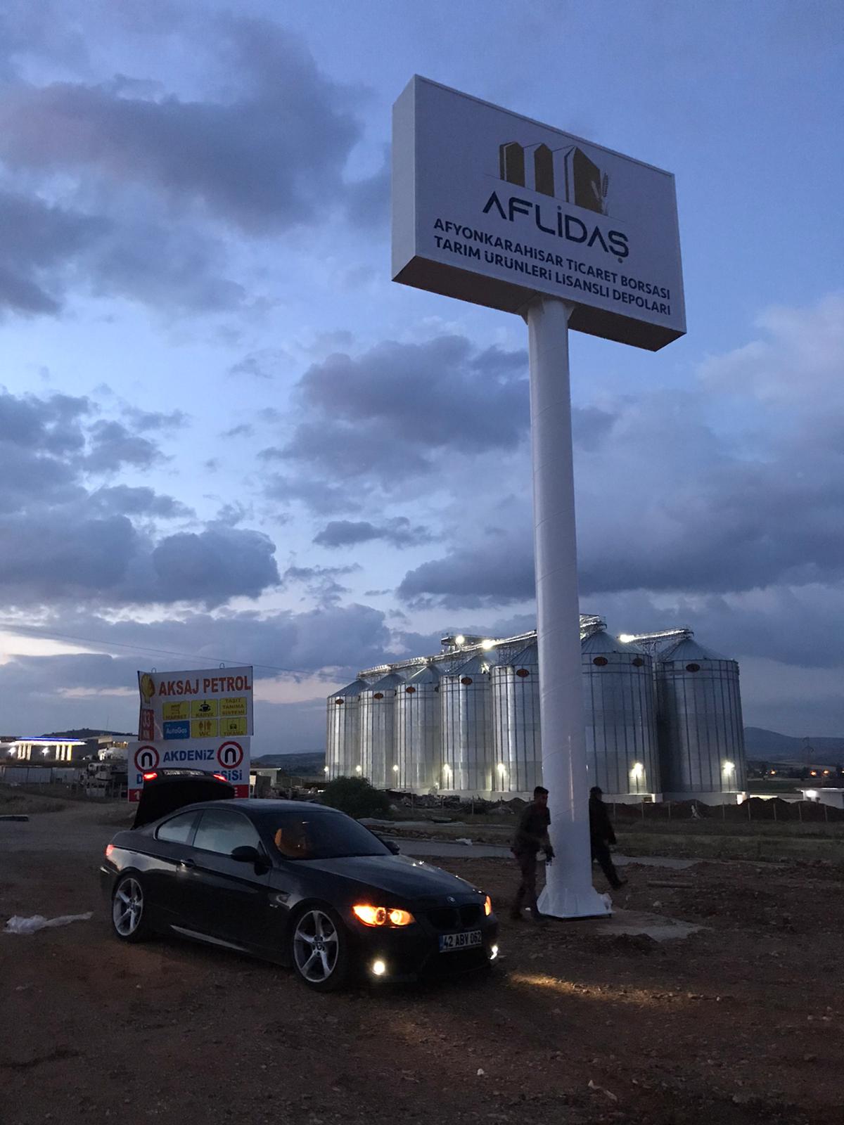 AFLİDAŞ - DİNAR TOTEM TABELA