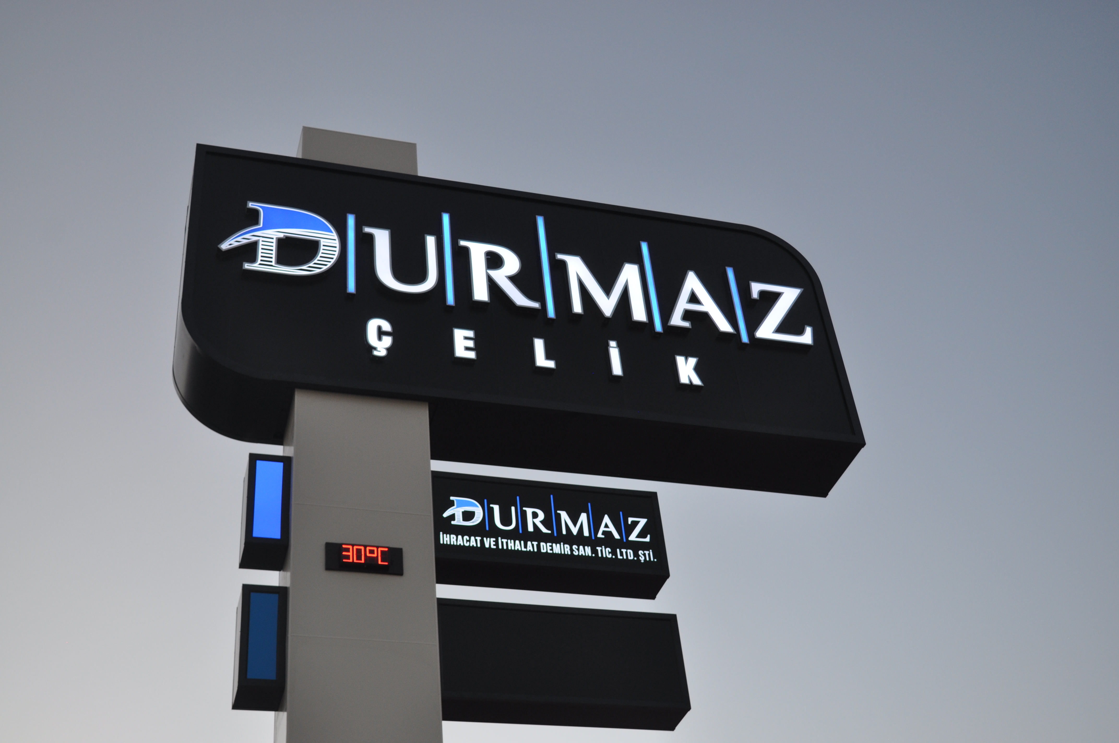 DURMAZ ÇELİK - GAZİANTEP TOTEM TABELA