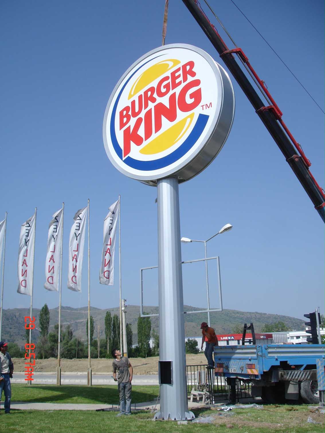 BURGER KİNG - AFYONKARAHİSAR TOTEM TABELA